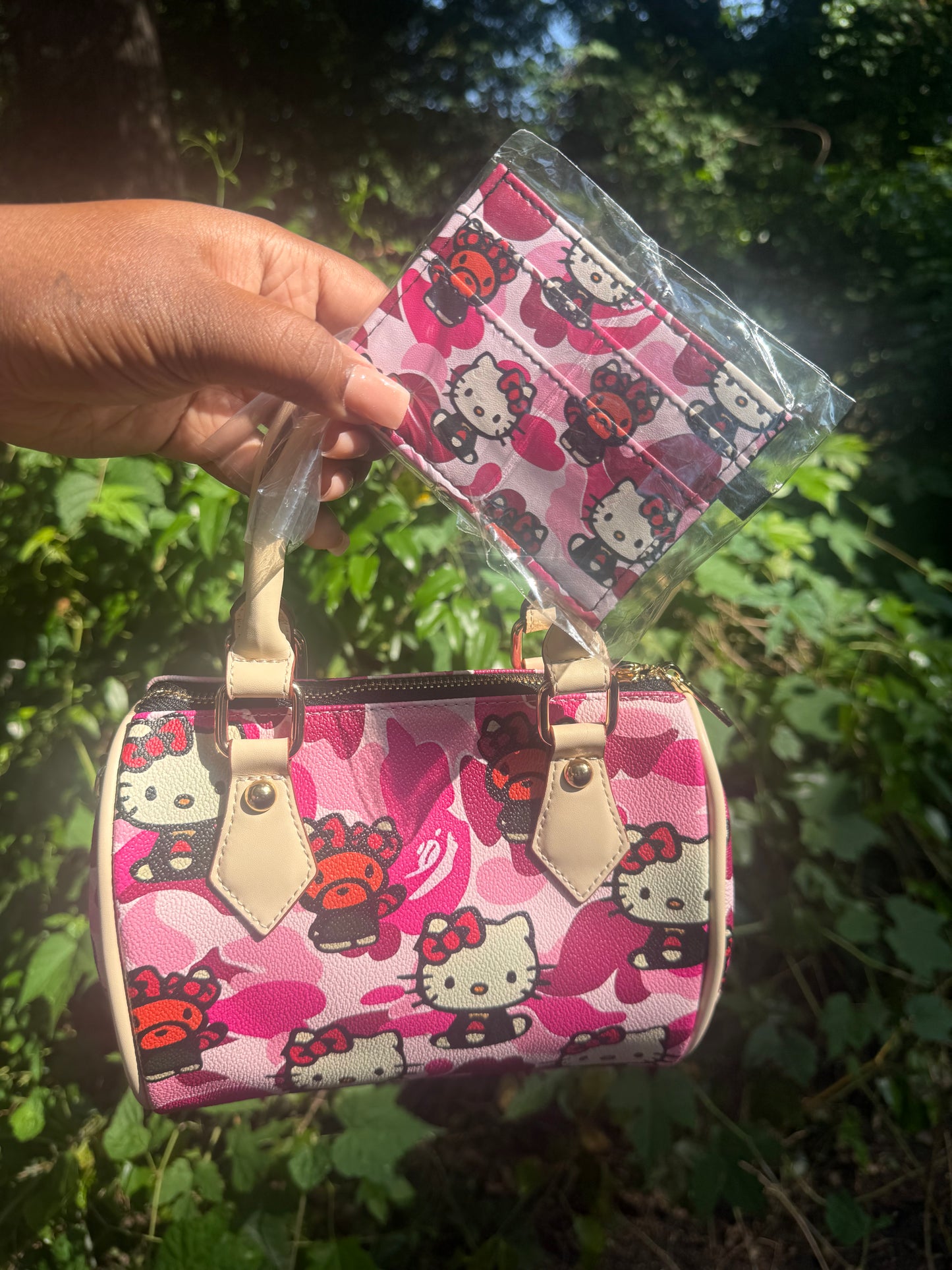 Small Pillow Bag + Card Holder