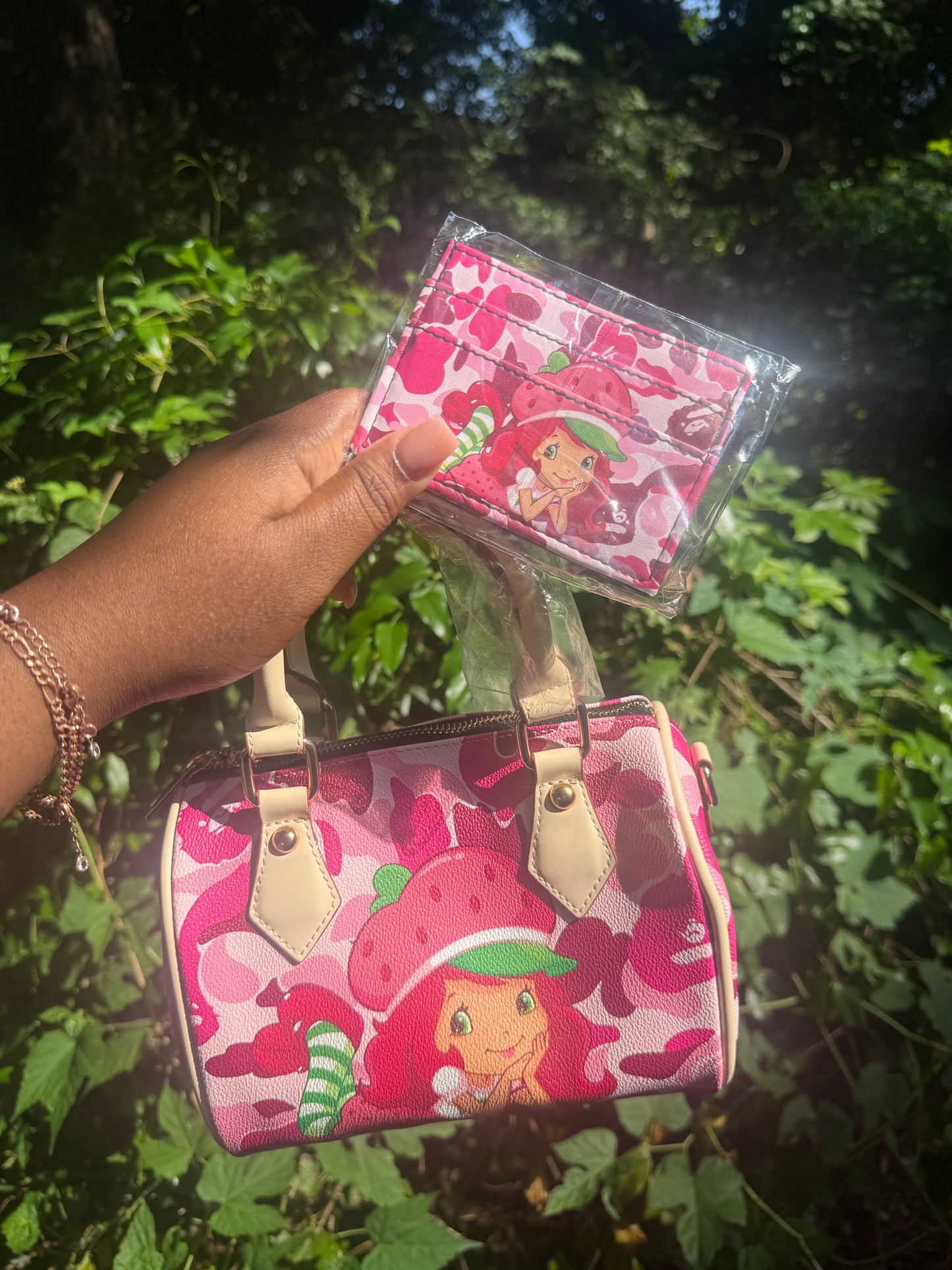 Small Pillow Bag + Card Holder